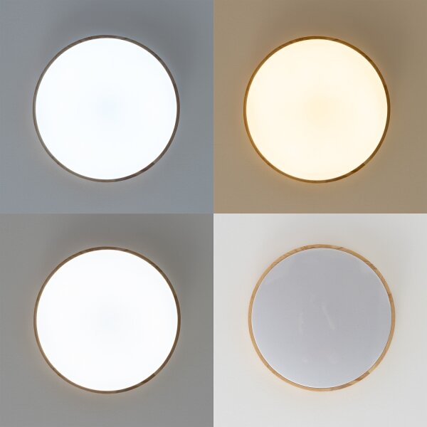 Brilagi - Plafoniera LED dimmerabile PINE LED/60W/230V + telecomando
