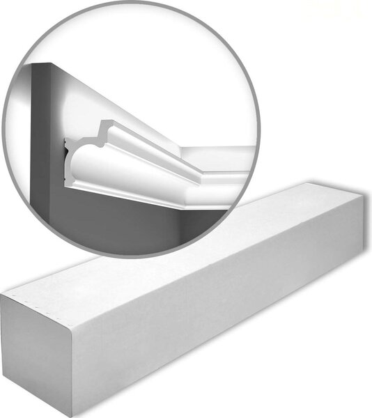 Orac Decor C328-box modanature angolari 1 box SET con 16 modanature per soffitto | 32 m