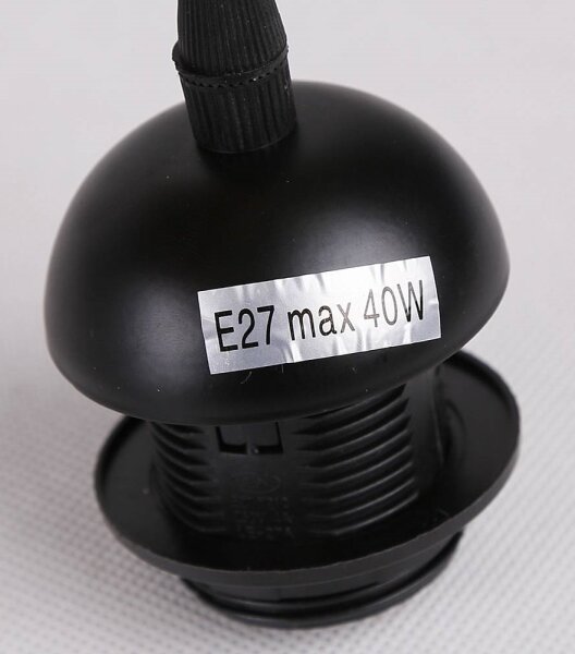 Lampadario su corda FELIS 1xE27/60W/230V