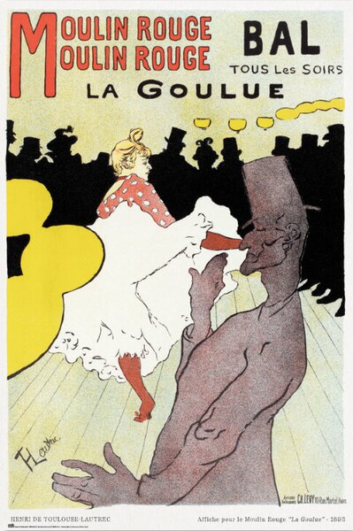 Posters, Stampe Moulin Rouge - La Goulue