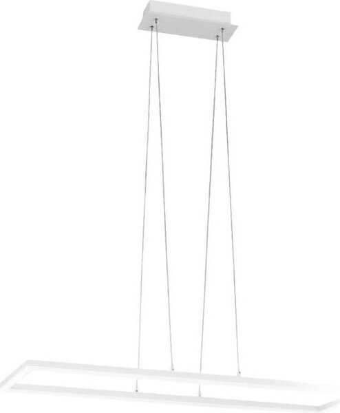 Plafoniera Bard a sospensione a led 52W Bianco 3394-45-102 Fabas Luce