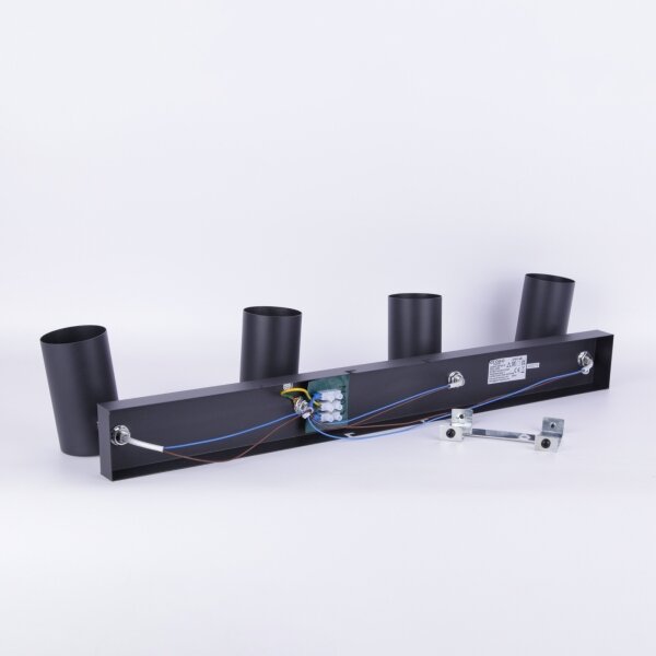 Globo 57911-4B - Faretto ROBBY 4xGU10/35W/230V nero