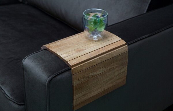 Bracciolo flessibile in legno per divano Antique - WOOOD