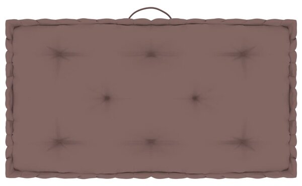 Cuscino per Pallet e Pavimento Talpa 73x40x7 cm in Cotone