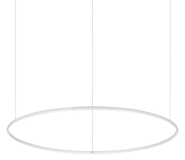 Ideal Lux - Lampadario LED a sospensione con filo HULAHOOP LED/46W/230V diametro 100 cm bianco
