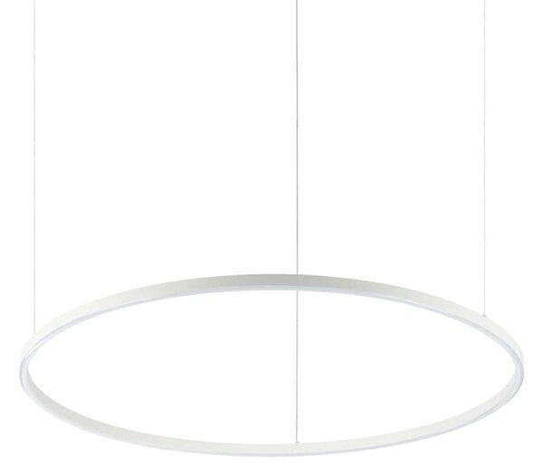 Ideal Lux - Lampadario LED a sospensione con filo ORACLE SLIM LED/55W/230V diametro 90 cm bianco