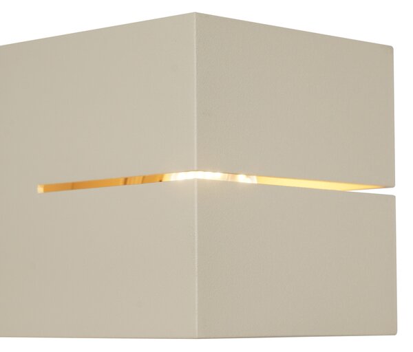 Applique moderna beige quadrata G9 - Transfer