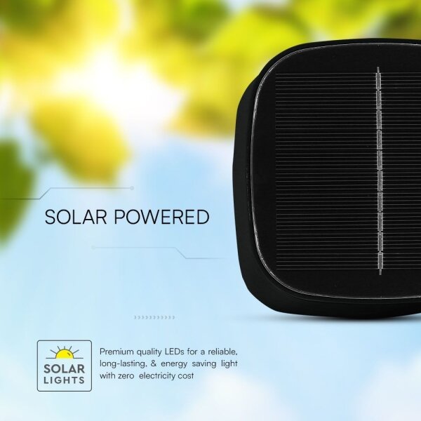 LED Lampada da tavolo magnetica solare LED/5W/5V 3000-6000K 3600 mAh IP65 nero