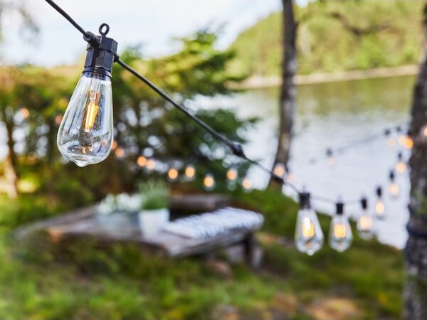 Markslöjd 107293 - Catena LED esterna GIRLANDA GARDEN 10 LED 5,5m IP44