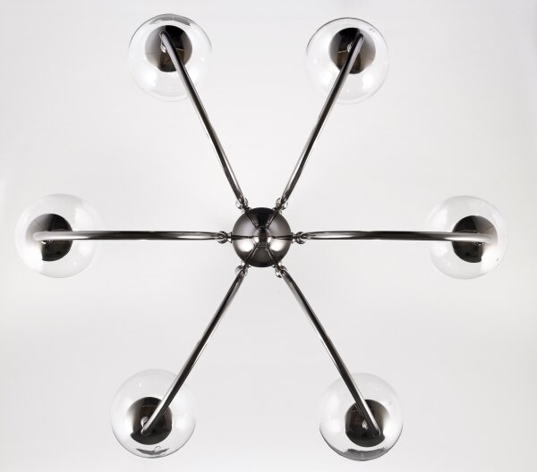 Jupiter 2022 - Lampadario a sospensione con catena BRILLANTE 6xG9/10W/230V cromo lucido