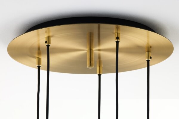 Jupiter 2020 - Lampadario a sospensione con filo ALAS 5xGU10/10W/230V oro