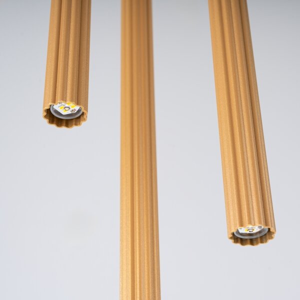 Sollux SL.1342 - Lampadario a sospensione con filo ARCHE 3xG9/8W/230V oro