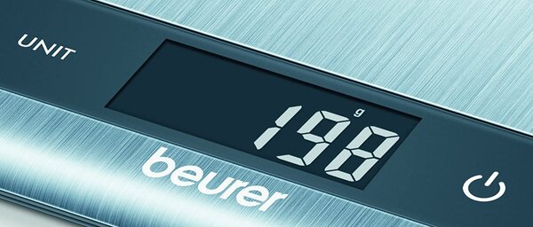 Beurer Bilancia da Cucina Digitale Elettronica Portata Massima 5 Kg in Acciaio - KS51
