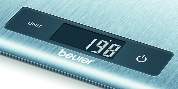Beurer Bilancia da Cucina Digitale Elettronica Portata Massima 5 Kg in Acciaio - KS51