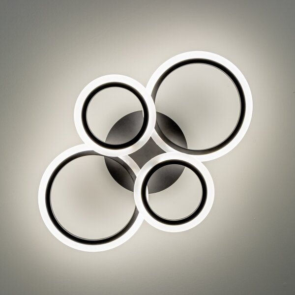 Brilagi - Plafoniera LED dimmerabile a montaggio superficiale ORBITS LED/50W/230V 3000-6500K + telecomando