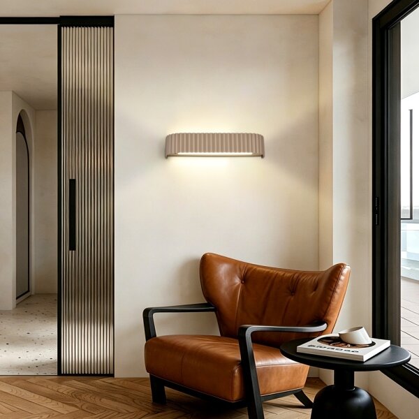 Brilagi - Lampada da parete LED dimmerabile FALCON MODERN LED/14W/230V 40 cm beige +DO