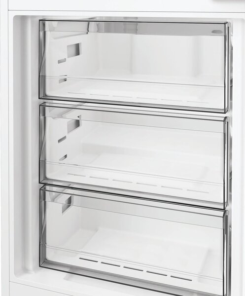 Whirlpool Frigorifero da Incasso Combinato Capacit 300 Litri Classe energetica E Raffreddamento No Frost colore Zinc Metal - WHK2 5322 B4E