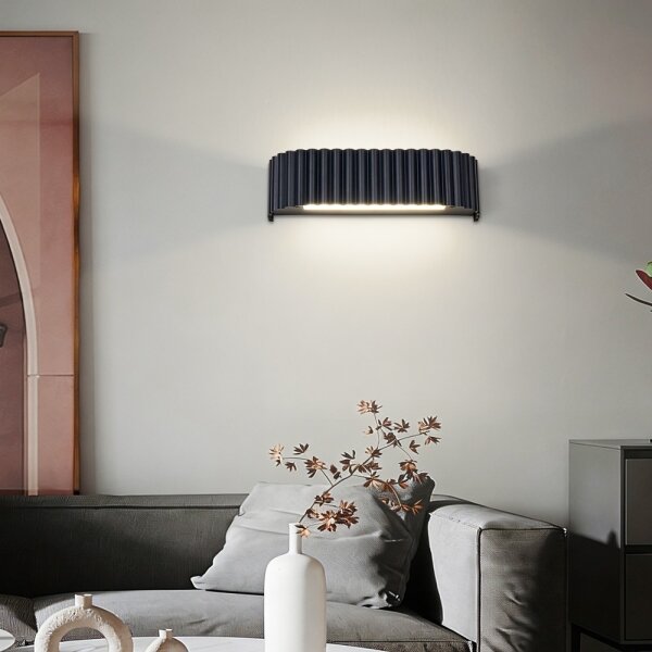 Brilagi - Applique LED FALCON MODERN LED/10W/230V 30 cm 3000/4500/6000K nera
