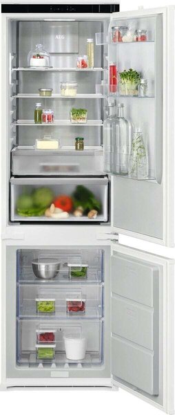 Aeg Frigorifero da Incasso Combinato Capacit 249 Litri Classe energetica D Raffreddamento No Frost colore Bianco - TC7MS181DS