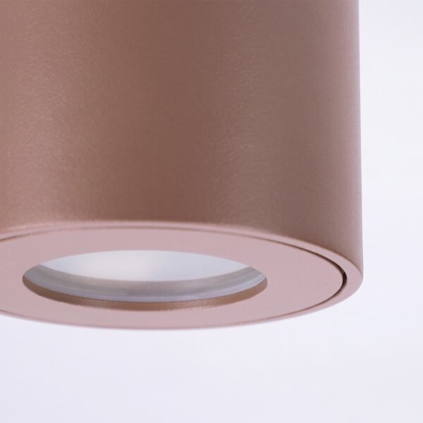 Brilagi - Faretto da bagno MIA 1xGU10/30W/230V 84x80 mm marrone IP54