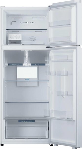 Haier Frigorifero Doppia Porta Capacit 464 Litri Classe energetica E Raffreddamento No Frost colore Bianco - HPR5718ENPW
