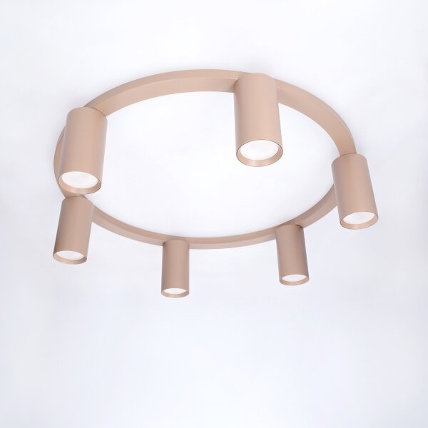 BRILAGI - Plafoniera SELE 6xGU10/30W/230V beige