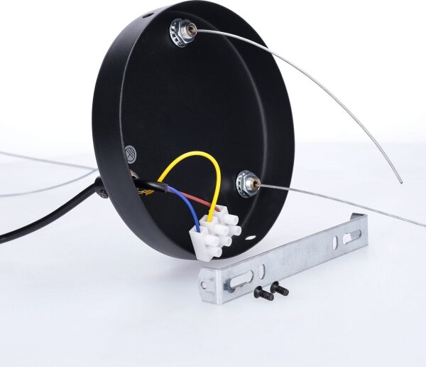 BRILAGI - Lampadario sospeso con cavo SELE 6xGU10/30W/230V nero