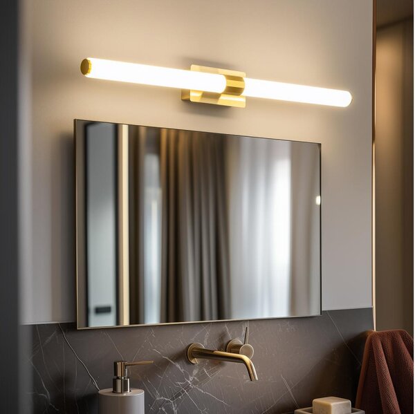 Brilagi - LED illuminazione per specchio da bagno DIANA LED/10W/230V IP44 oro