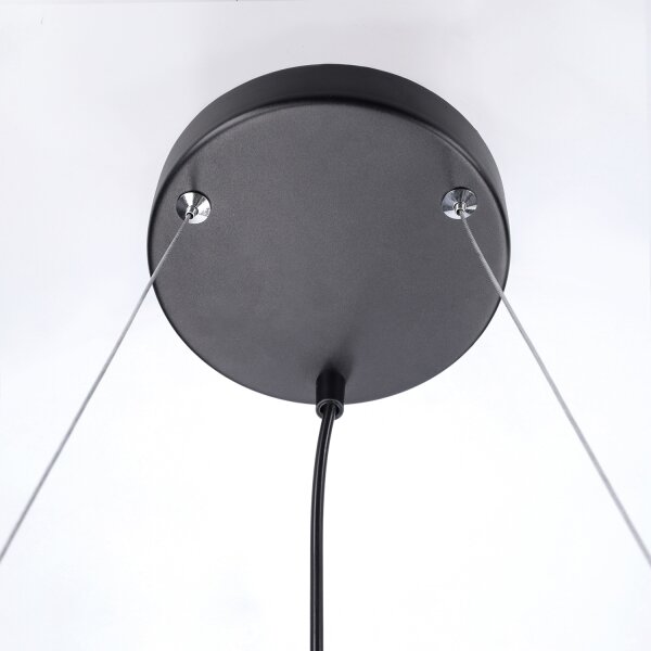 BRILAGI - Lampadario a cavo SELE 4xGU10/30W/230V nero