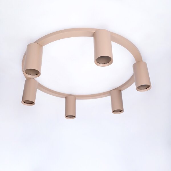 BRILAGI - Plafoniera SELE 6xGU10/30W/230V beige