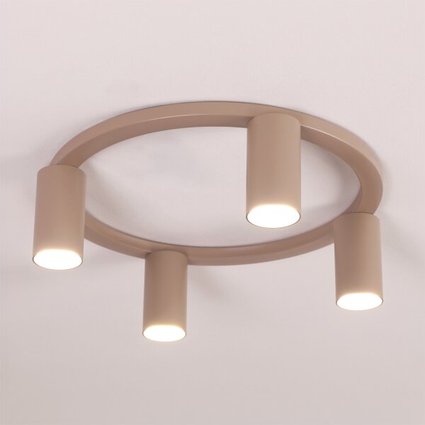 BRILAGI - Plafoniera SELE 4xGU10/30W/230V beige