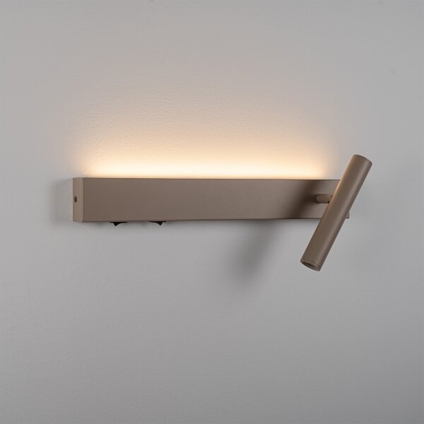 BRILAGI - Spot da parete LED ARLIX LED/3W/230V + LED/7W beige CRI 90