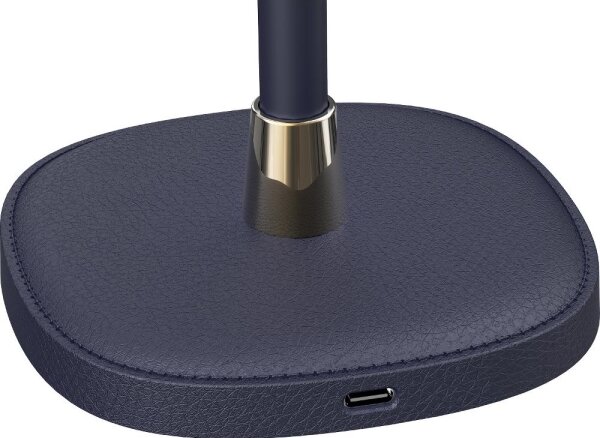 Retlux - LED Lampada da tavolo ricaricabile dimmerabile LED/3W/1800 mAh blu scuro