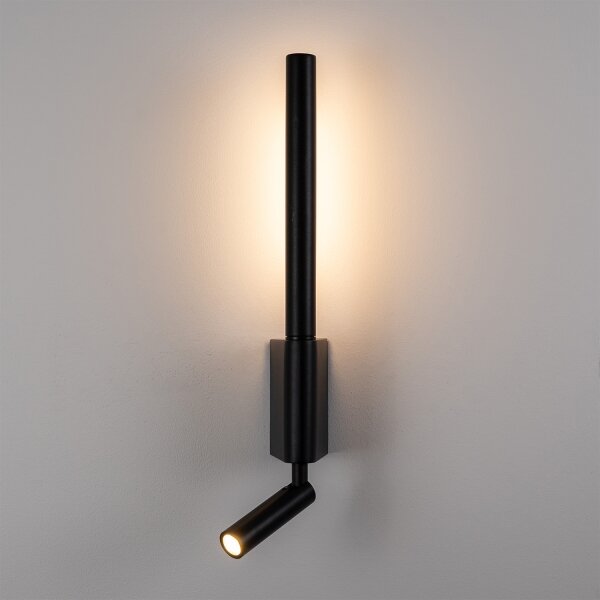 BRILAGI - Faretto da parete LED VIXON LED/3W/230V + LED/5W nero CRI 90