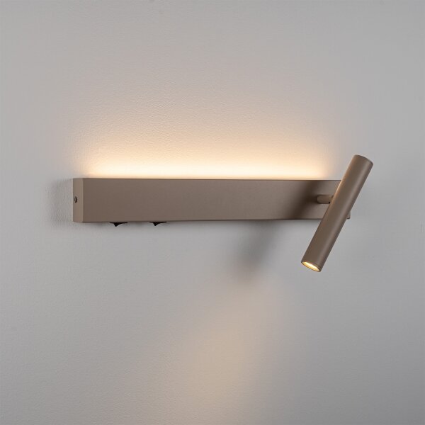 BRILAGI - Spot da parete LED ARLIX LED/3W/230V + LED/7W beige CRI 90