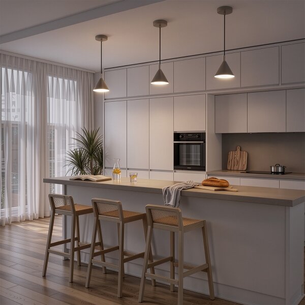 BRILAGI - LED Lampadario a cavo CONE SINGLE 1xGX53/15W/230V beige