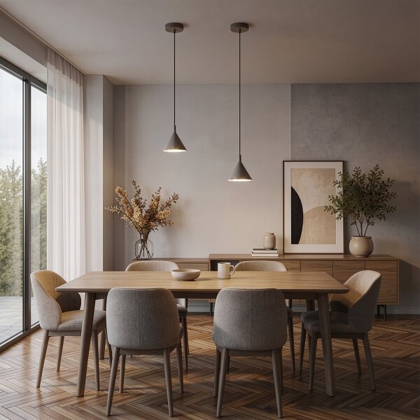 BRILAGI - LED Lampadario a cavo CONE SINGLE 1xGX53/15W/230V beige