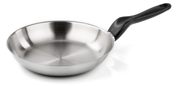 BARAZZONI Padella in Acciaio inox 18/10 32 cm colore Cromo spazzolato LE INOXIDABILI