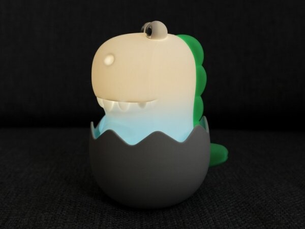 MegaLight - Lampada touch per bambini a LED RGB dimmerabile e ricaricabile DIGGY DINO LED/5V