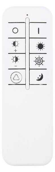 GLOBO LIGHTING Plafoniera a Soffitto Design Moderno da Interno 50 cm colore Bianco Opaco e Nero - Dabby