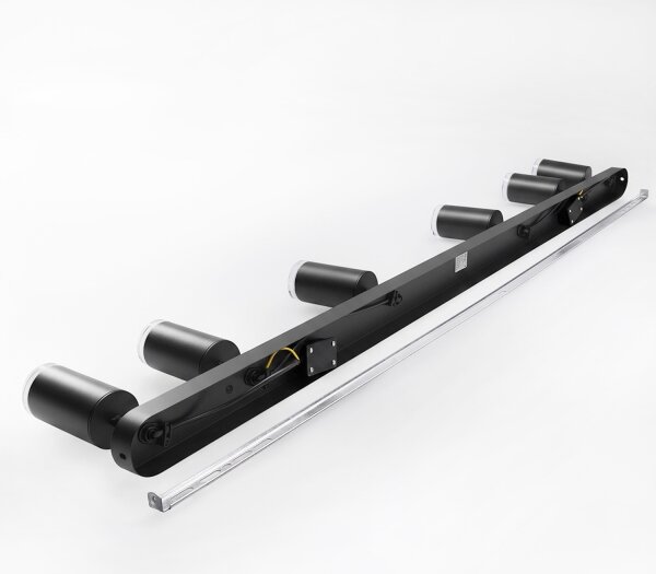 Brilagi - Luce Spot da bagno SELE 6xGU10/30W/230V IP44 nero