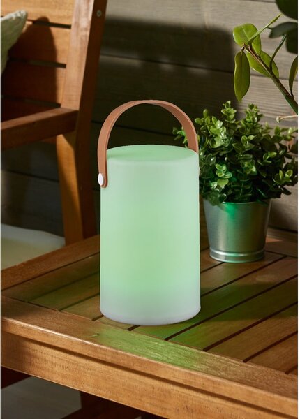 Apparecchio solare a LED per esterni con telecomando (altezza 21 cm) Aruba - Trio