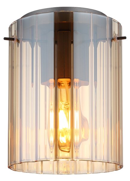 GLOBO LIGHTING Plafoniera a Soffitto Design Moderno da Interno colore Ambra, Grigio Scuro - 15904DA Tulivar