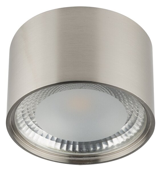 GLOBO LIGHTING Plafoniera LED a Soffitto Design Moderno da Interno 12 Watt colore Nichel - Serena