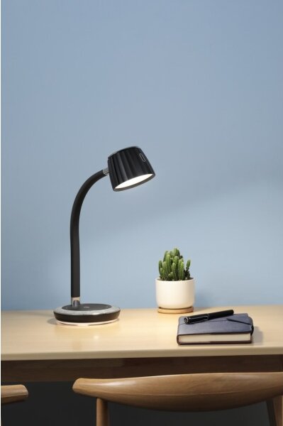 Immax NEO 08996L - Lampada da tavolo LED dimmerabile con un ricarica wireless PERLA LED/6W/230V