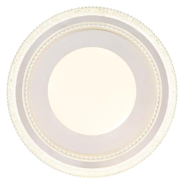 GLOBO LIGHTING Plafoniera LED a Soffitto Design Moderno da Interno 36 Watt colore Bianco satinato - 48375-36