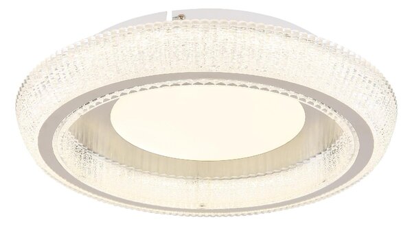 GLOBO LIGHTING Plafoniera LED a Soffitto Design Moderno da Interno 36 Watt colore Bianco satinato - 48375-36