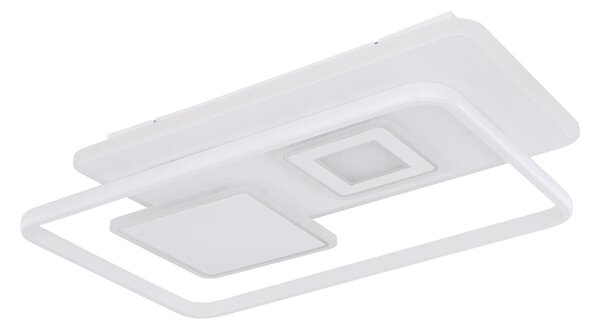 GLOBO LIGHTING Plafoniera LED a Soffitto Design Moderno da Interno 55 Watt colore Bianco - 48443-55 Roderick