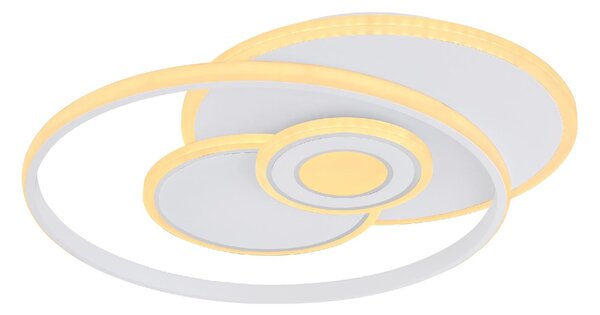 GLOBO LIGHTING Plafoniera LED a Soffitto Design Moderno da Interno 50 Watt colore Bianco - 48442-50 Roderick