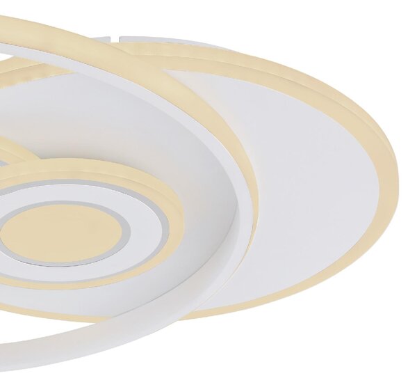 GLOBO LIGHTING Plafoniera LED a Soffitto Design Moderno da Interno 50 Watt colore Bianco - 48442-50 Roderick